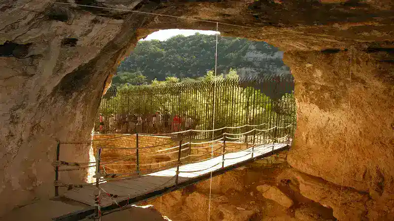 salta la coda biglietto d'ingresso oscuro alla grotte de baume